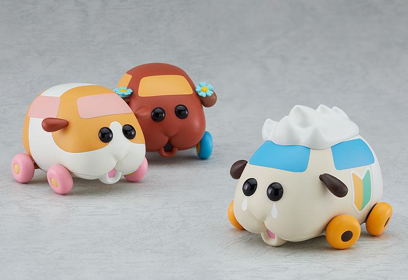 Pui Pui Molcar MODEROID Plastic Model Kit Molcar Choco
