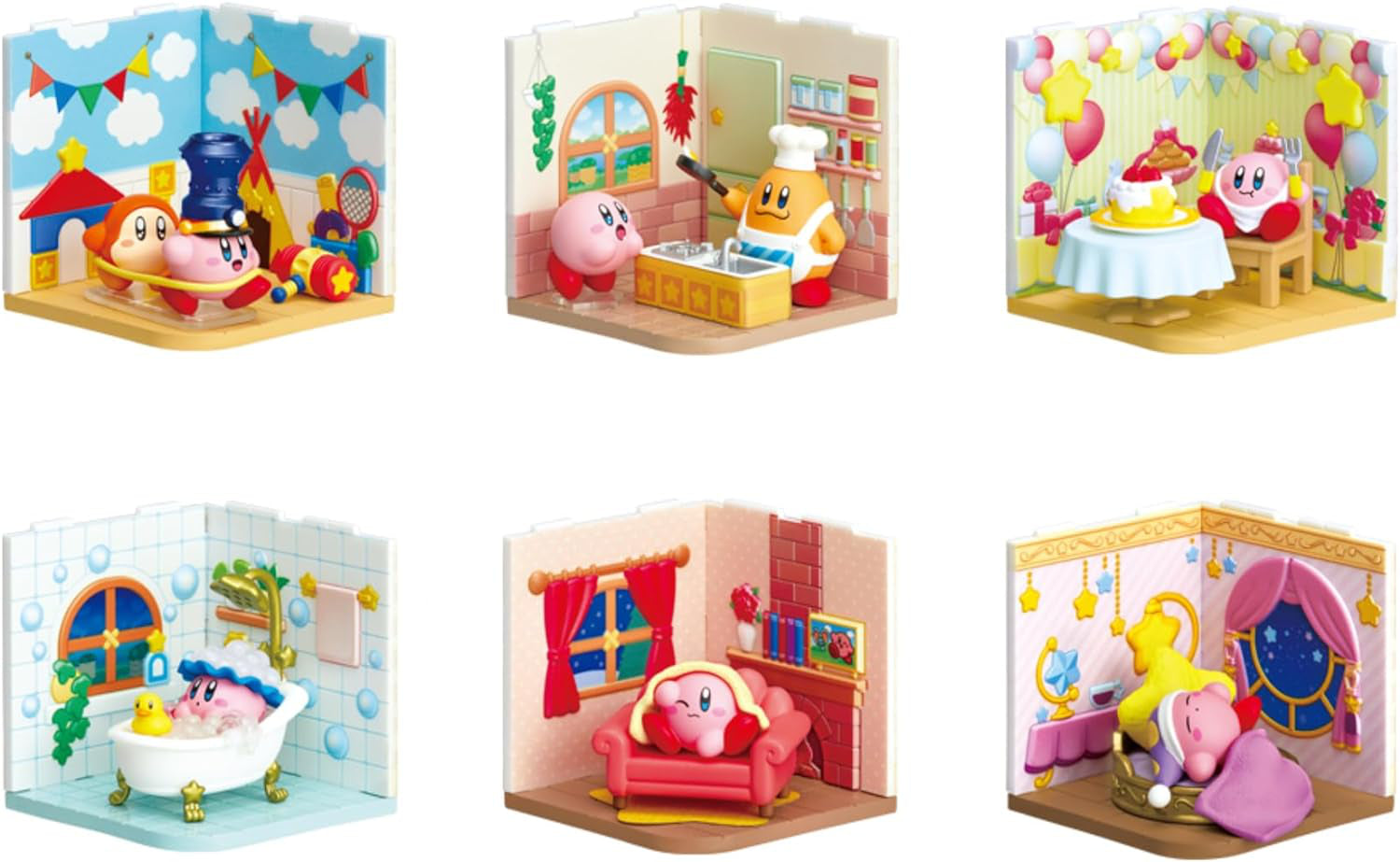 Re-ment Kirby's Wonder Room Diorama Figure Collection