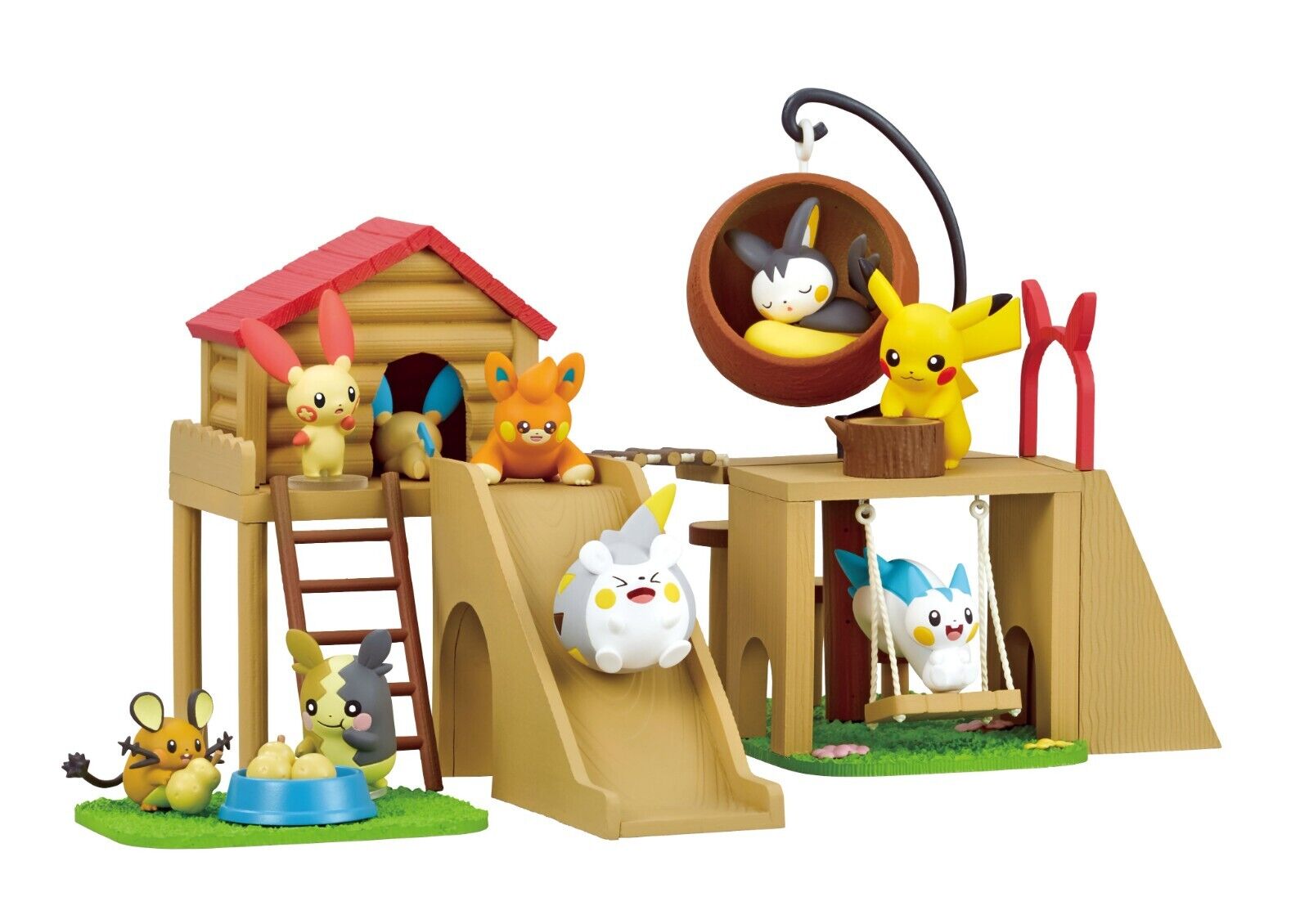 Re-ment Pokémon Gather Everyone Playground in the Forest Athletics