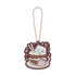 San-X Sumikko Gurashi Chocolate Fair Shirokuma & Furoshiki Rubber Keychain