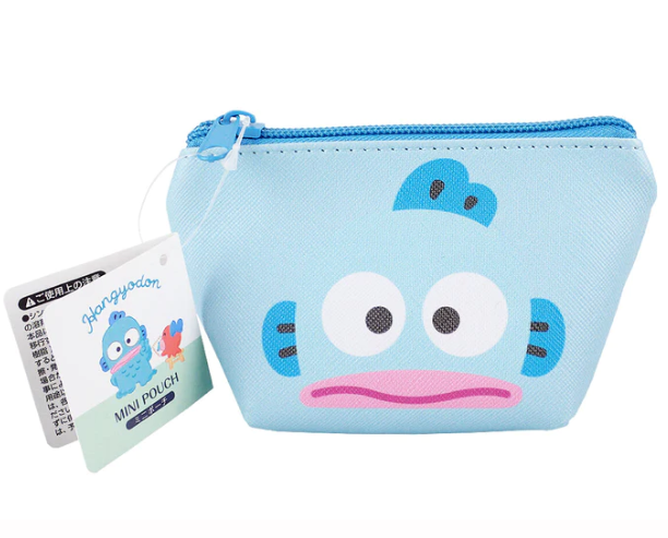 Sanrio Hangyodon Face Mini Pouch