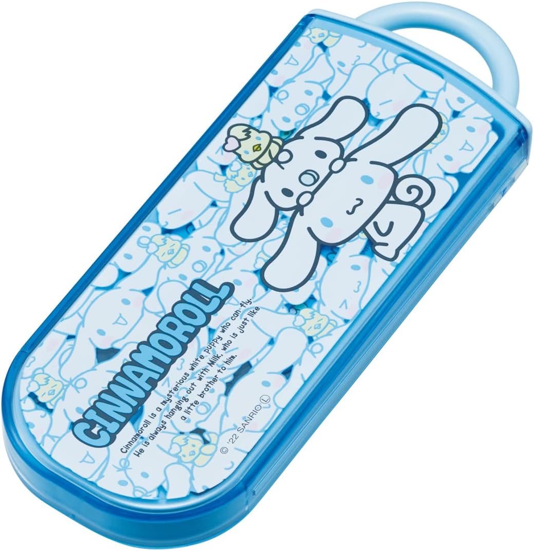 Skater Sanrio Cinnamoroll Cutlery Set with Case