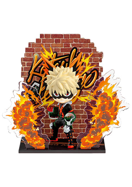 Re-ment My Hero Academia Wall Art Collection Heroes & Villains Figures