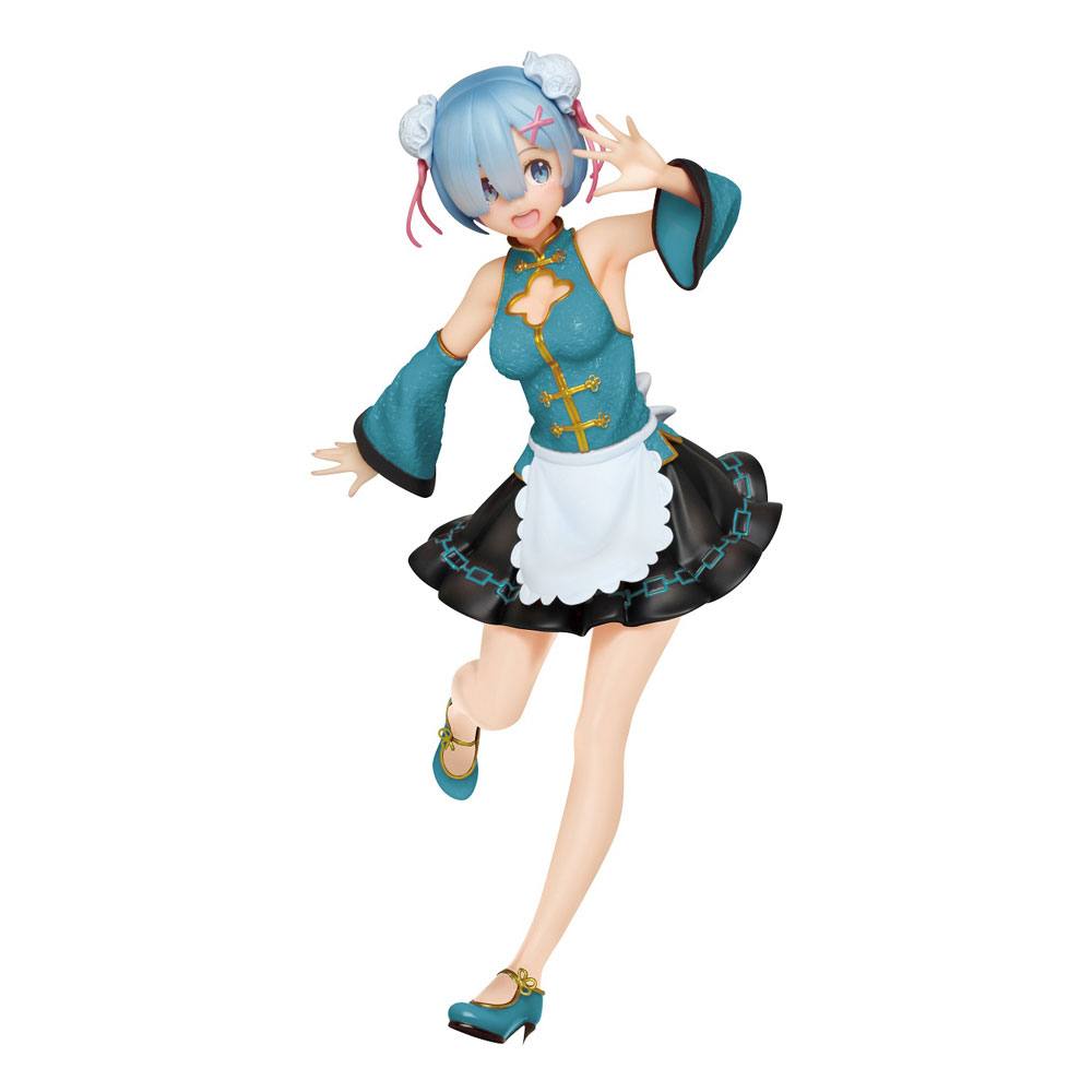 Re: Zero Precious PVC Statue Rem Mandarin Maid Version Figure