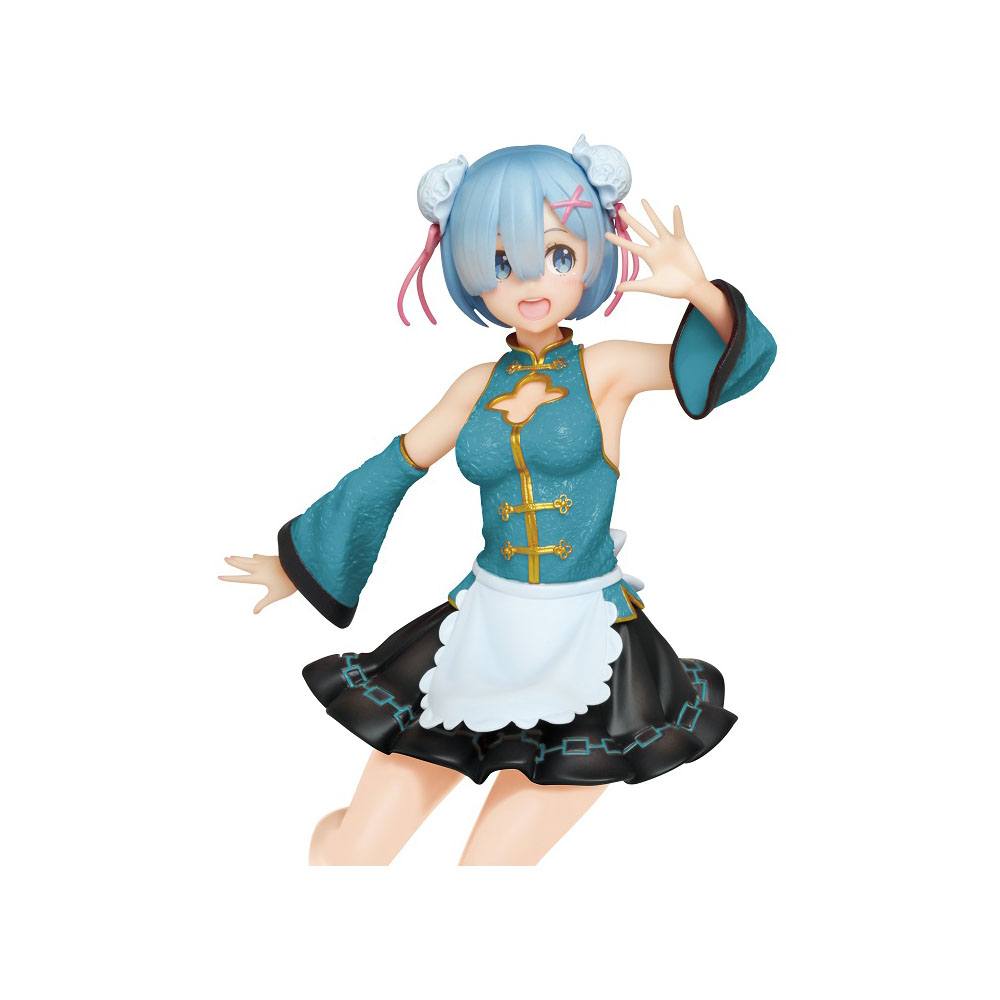 Re: Zero Precious PVC Statue Rem Mandarin Maid Version Figure