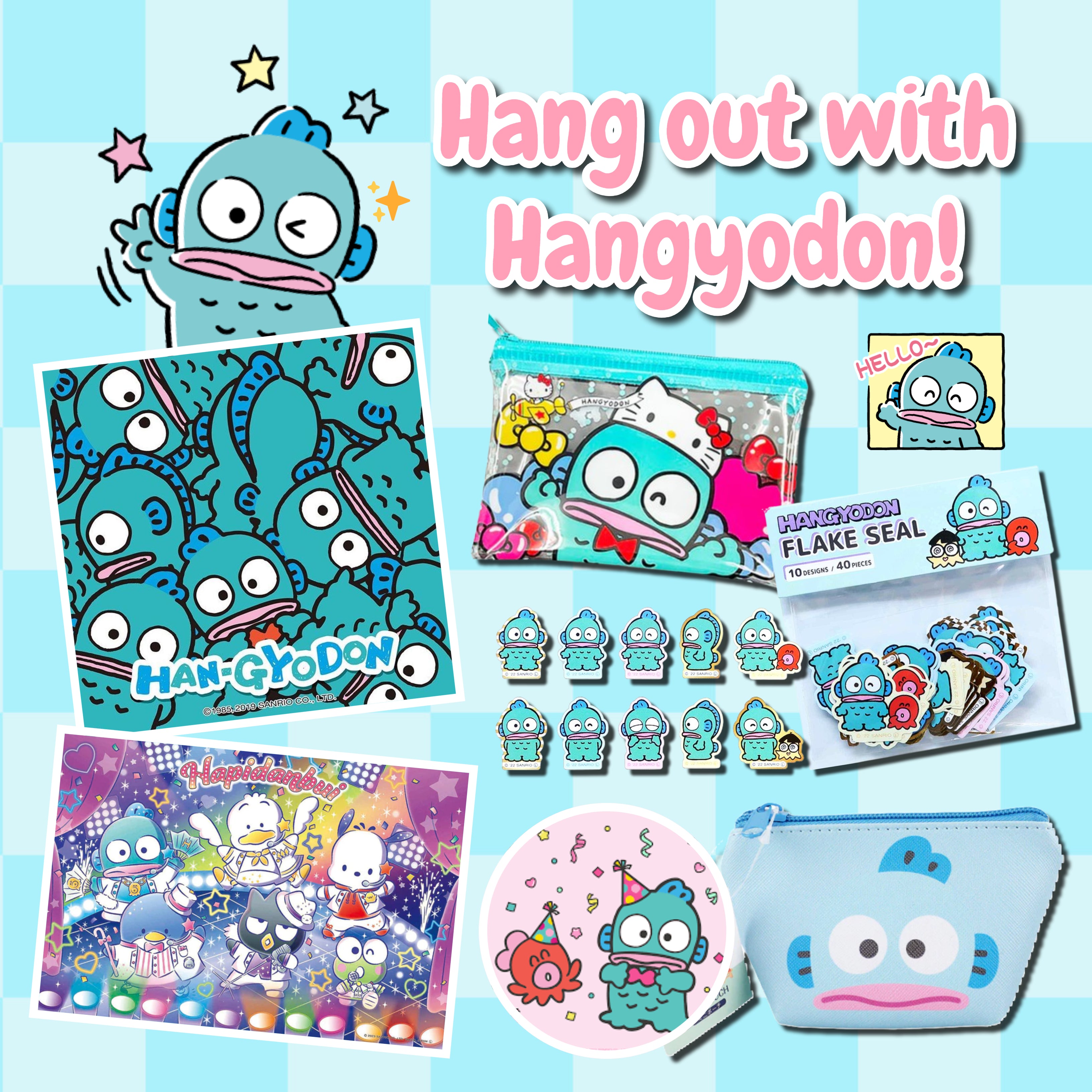 Hang out with Hangyodon!