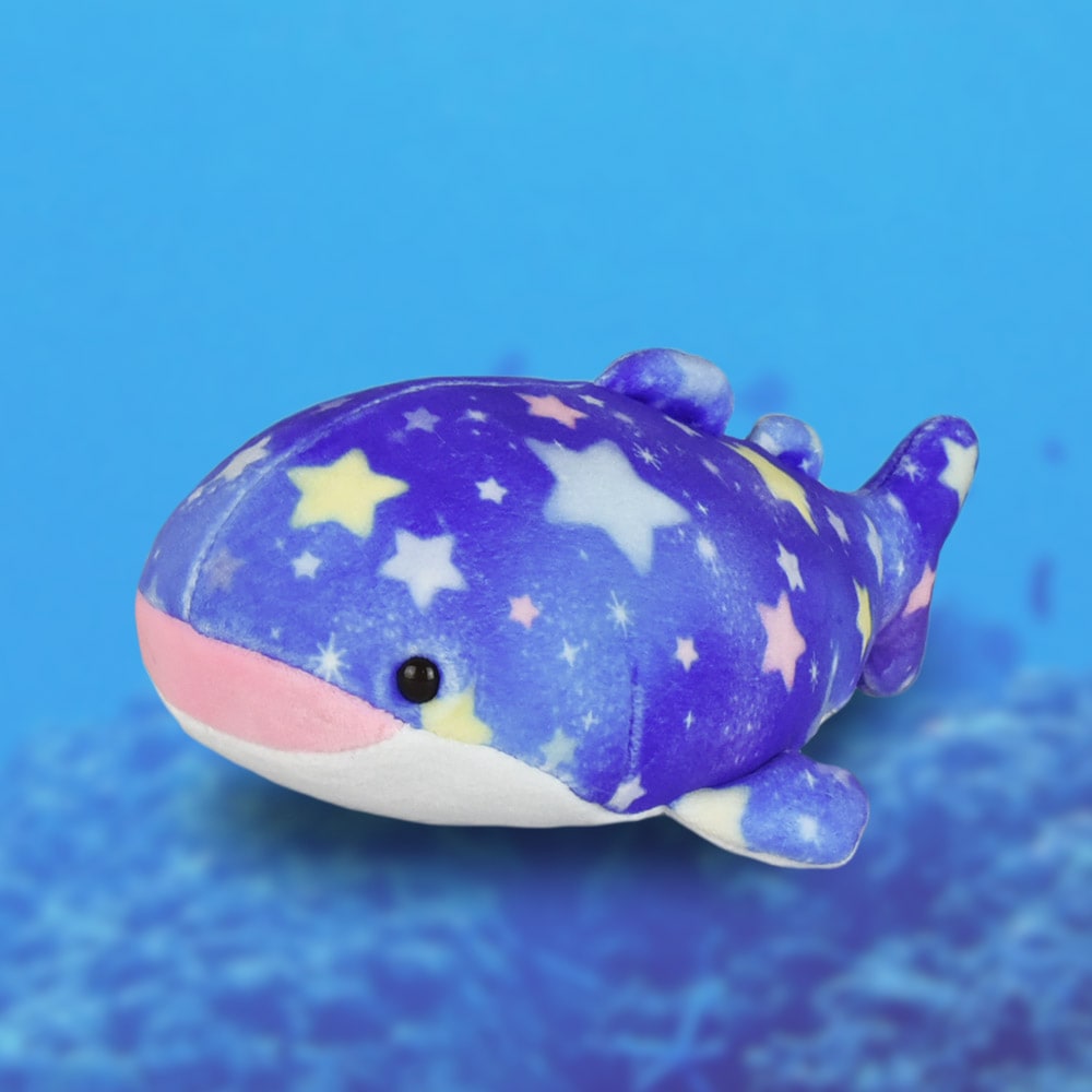 AMUSE Nijiro Jinbetan Yorusosora Star Whale Shark Plush