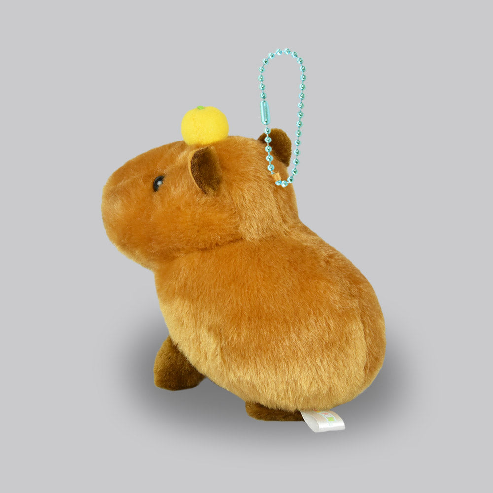 AMUSE Nohohon Capybara Kapibara-chan Chapi-chan Yuzu Plush Keychain