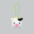 AMUSE Puchimaru Animal Cow Plush Keychain