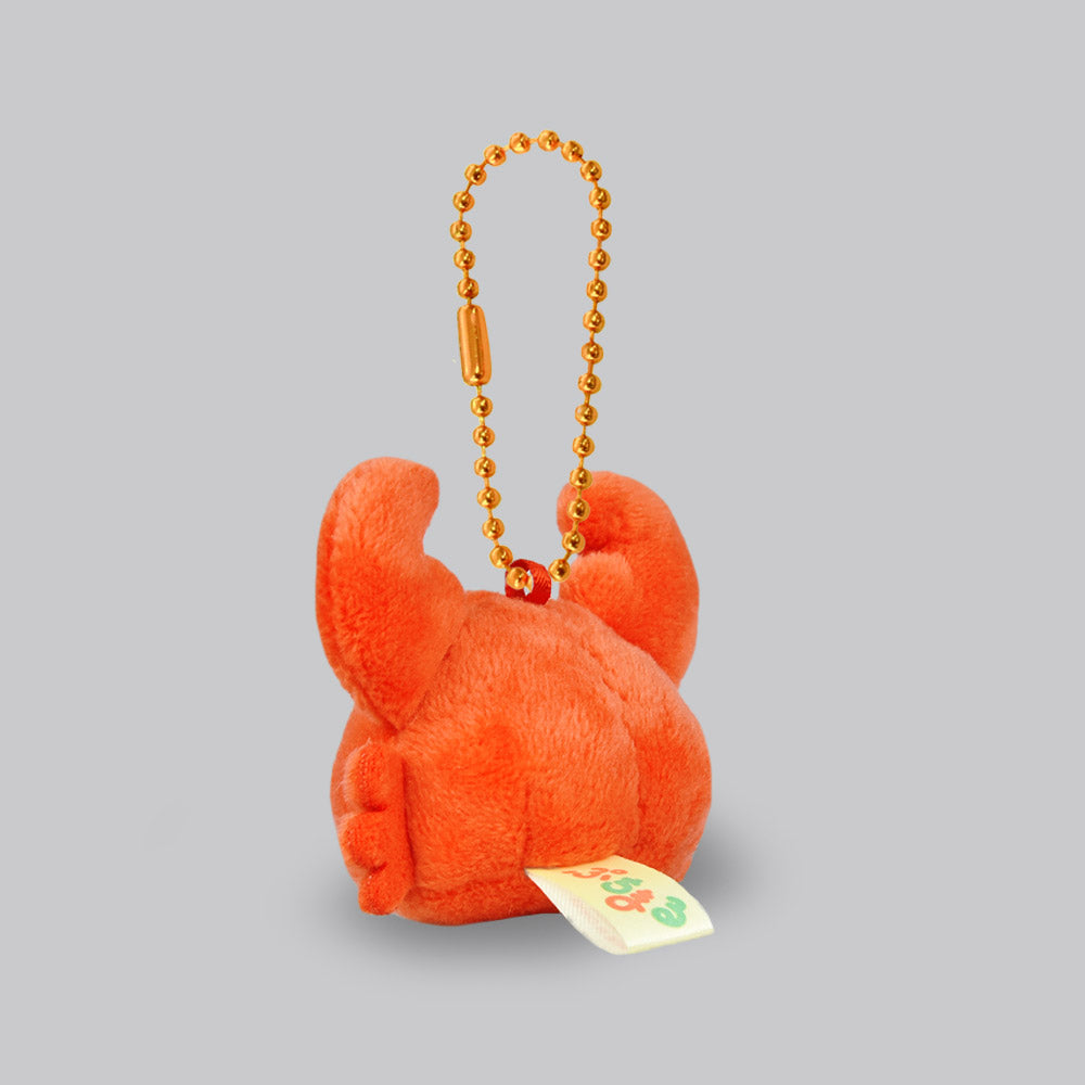 AMUSE Puchimaru Animal Crab Plush Keychain