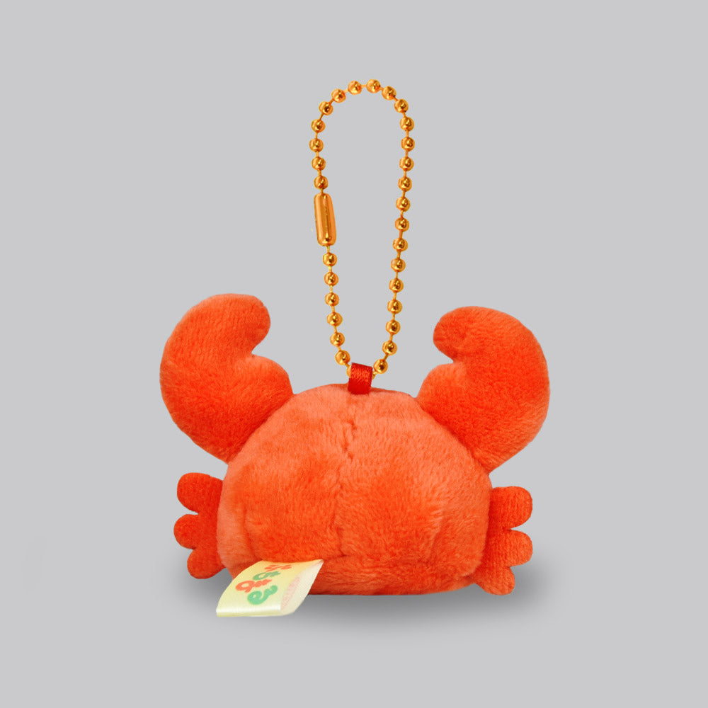 AMUSE Puchimaru Animal Crab Plush Keychain