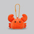 AMUSE Puchimaru Animal Crab Plush Keychain
