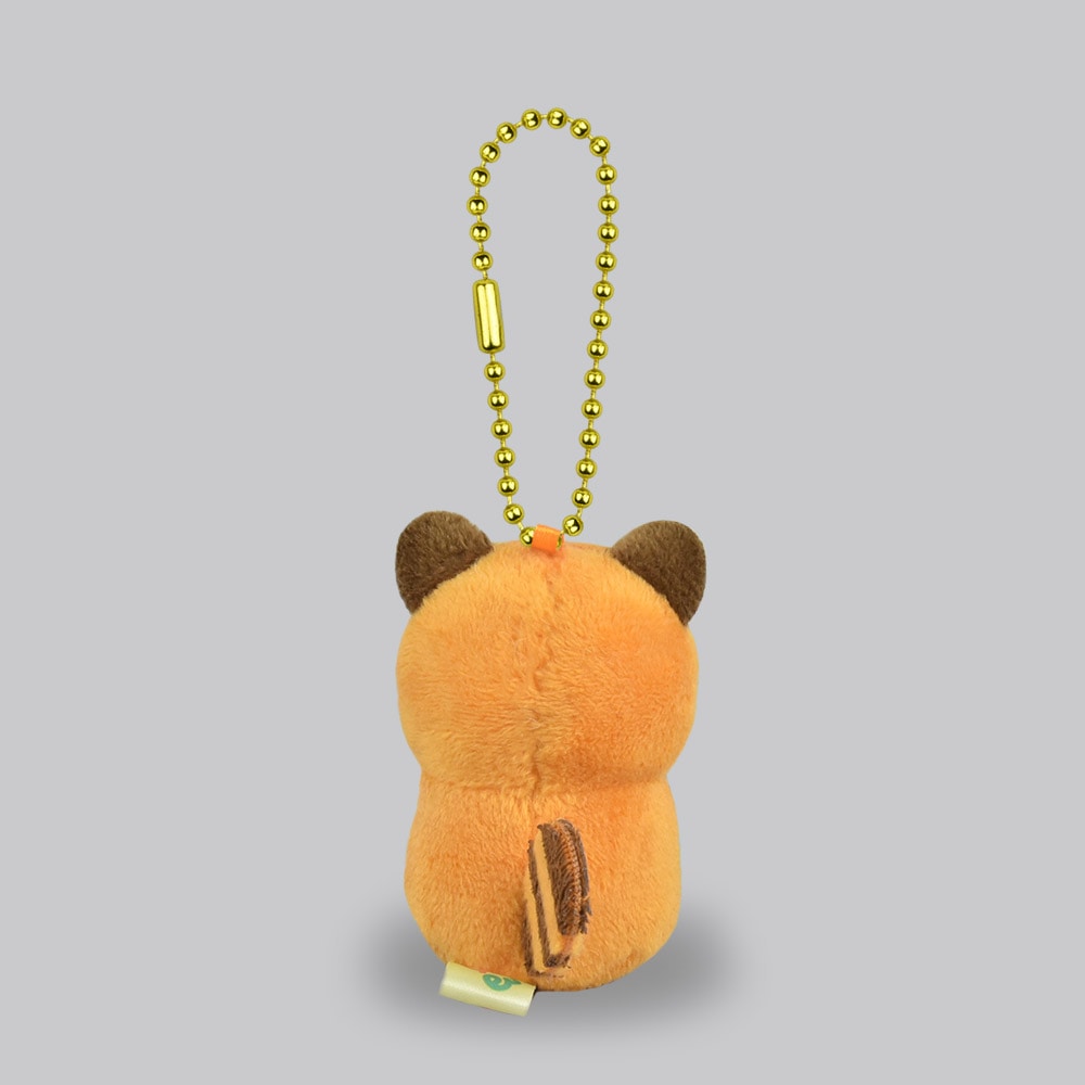 AMUSE Puchimaru Animal Standing Red Panda Plush Keychain