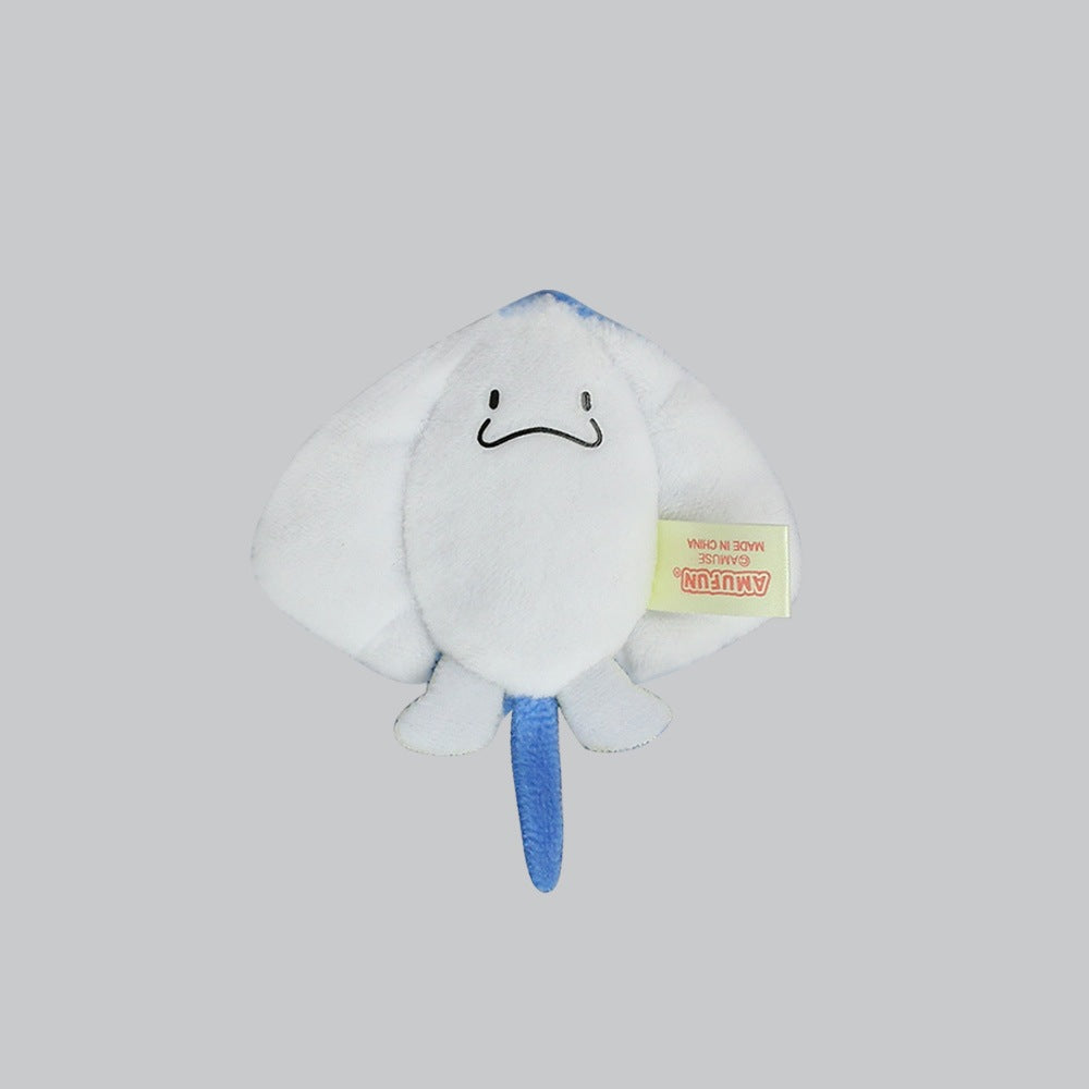 AMUSE Puchimaru Animal Sting Ray Plush Keychain