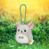 AMUSE Puchimaru Animal Chinchilla Plush Keychain