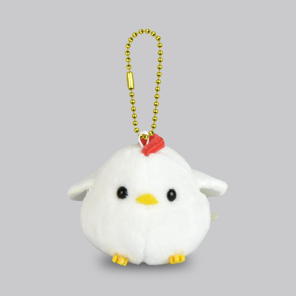 AMUSE Puchimaru Fuku Fuku Kotori Chicken Plush Keychain