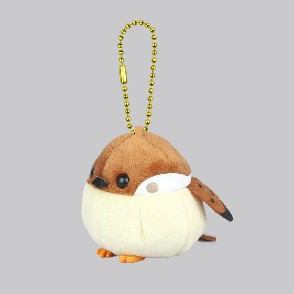 AMUSE Puchimaru Fuku Fuku Kotori Sparrow Plush Keychain