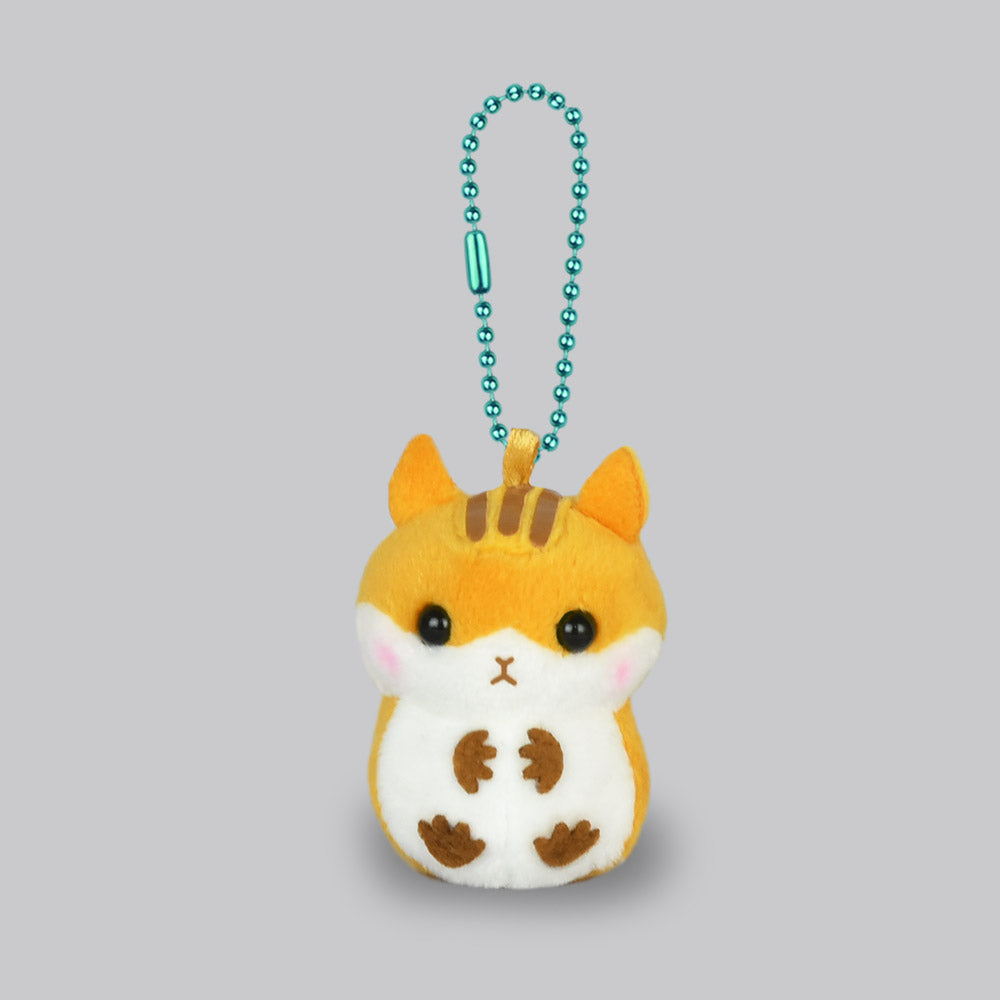 AMUSE Puchimaru Animal Squirrel Chipmunk Plush Keychain