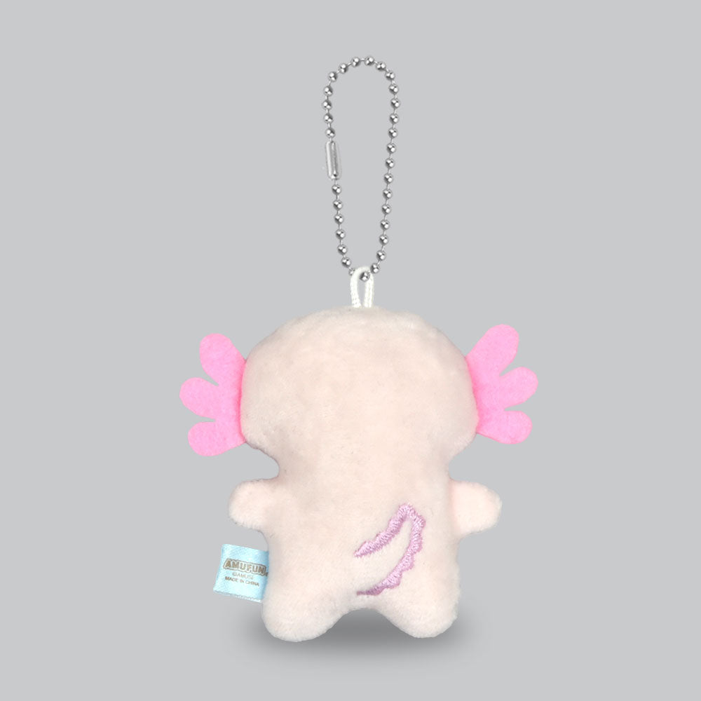 AMUSE Pukyuppi Whooper Axolotl Keychain