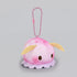 AMUSE Yumeiro Umiushi Ichigo Milk Strawberry Milk Sea Bunny Sea Slug Plush Keychain