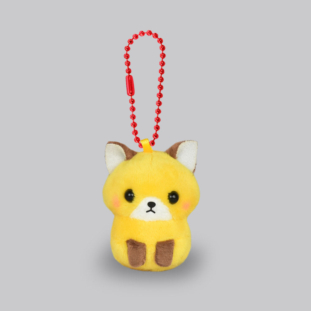 AMUSE Puchimaru Animal Fox Plush Keychain