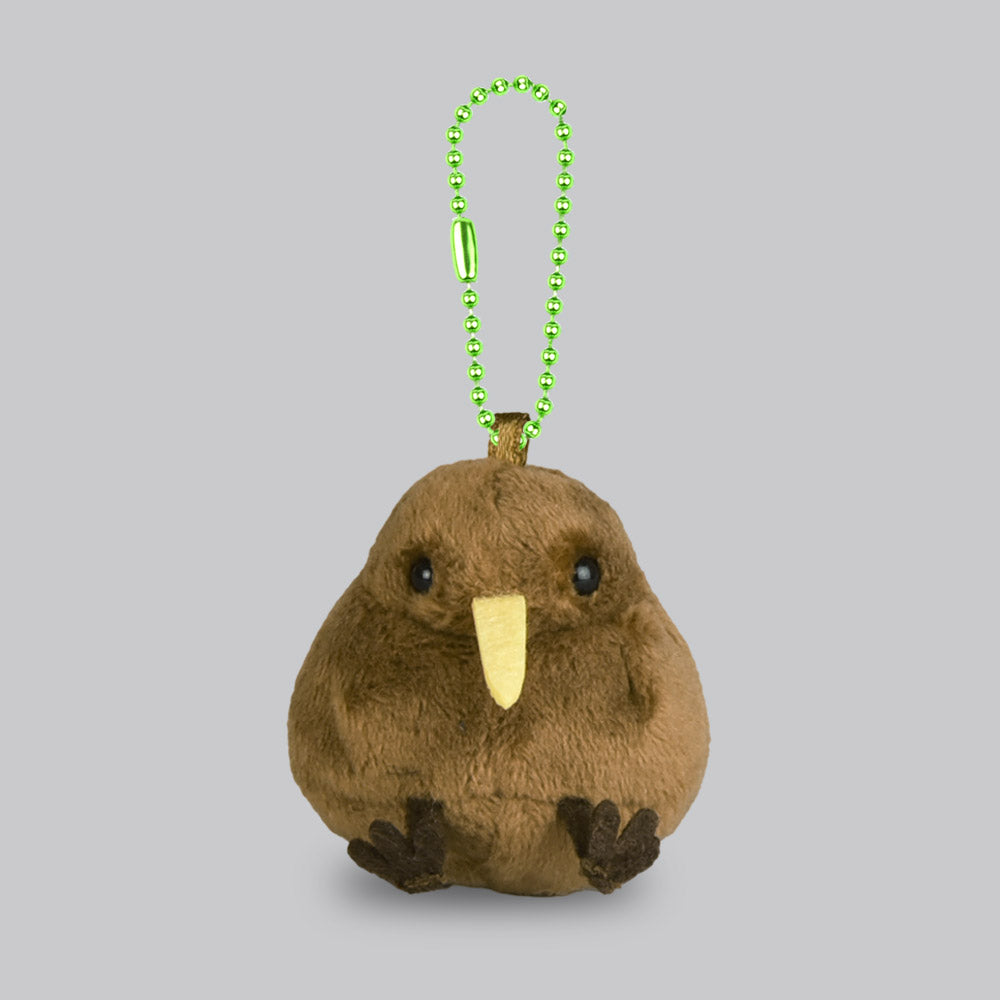 AMUSE Puchimaru Animal Kiwi Bird Plush Keychain