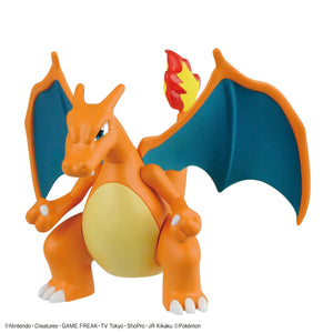 Bandai Pokémon Plamo Quick!! Collection Charizard & Dragonite No. 43 Battle Scene Model Kit