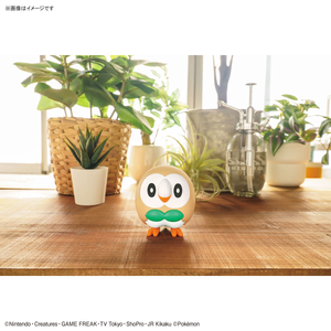 Bandai Pokémon Plamo Quick!! Collection Rowlet No. 10 Model Kit