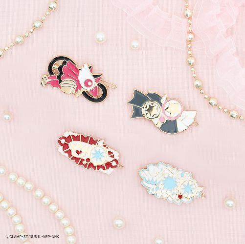 Cardcaptor Sakura Clear Card Sakura's Shining Jewels Red Hearts Dress Hair Accessory