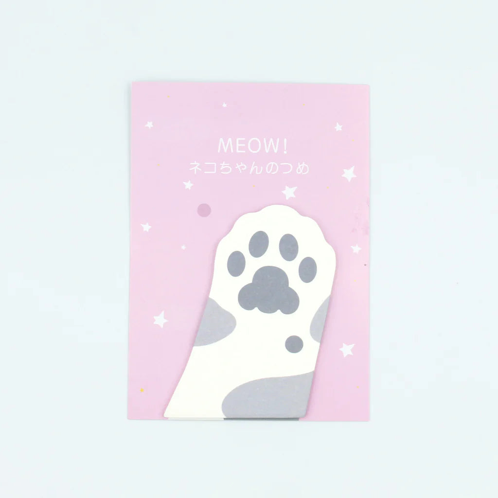 Cat Paw Sticky Memo Notes
