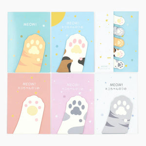 Cat Paw Sticky Memo Notes