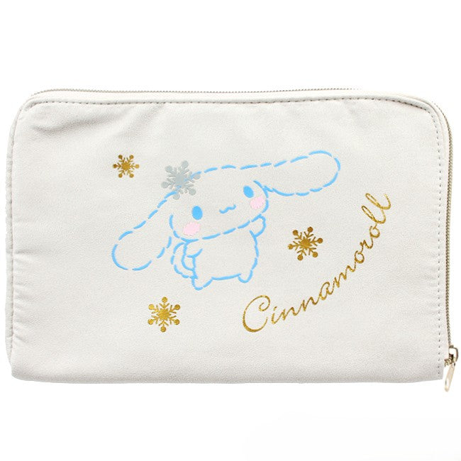 Sanrio Cinnamoroll Winter Snow Flat Pouch