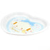 Sanrio Cogimyun Soft Blush Series Blue Heart Shaped Plastic Plate