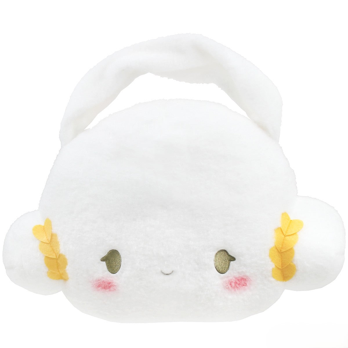 Sanrio Cogimyun Soft Blush Series Face Plush Bag
