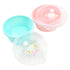 Sanrio Cogimyun Soft Blush Series Mini Food Storage Pot Set - Mint & Pink