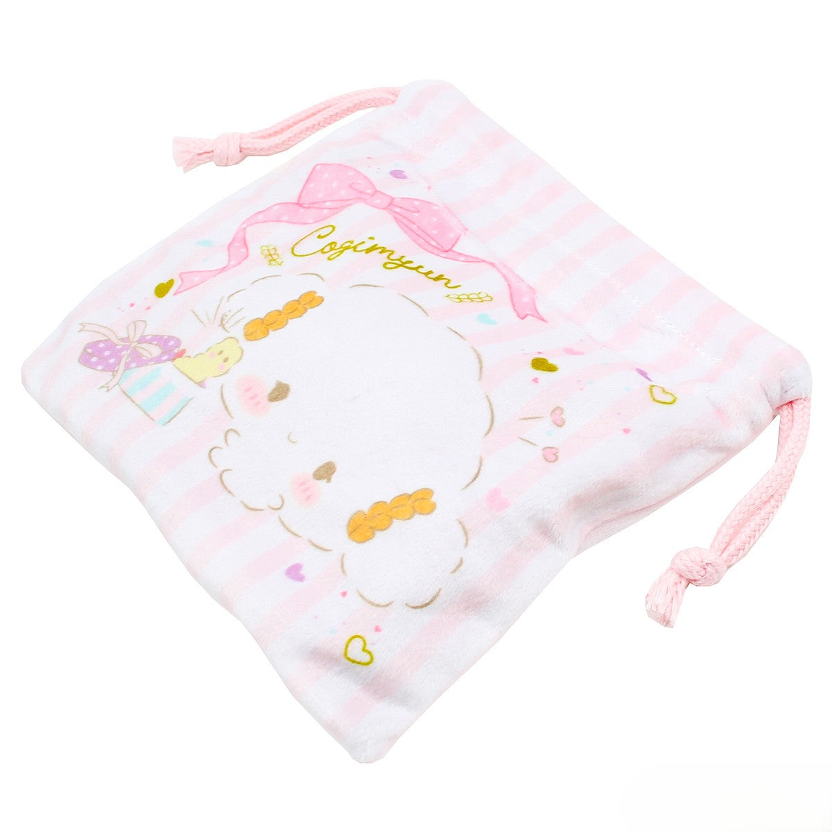 Sanrio Cogimyun Soft Blush Series Small Drawstring Pouch Bag