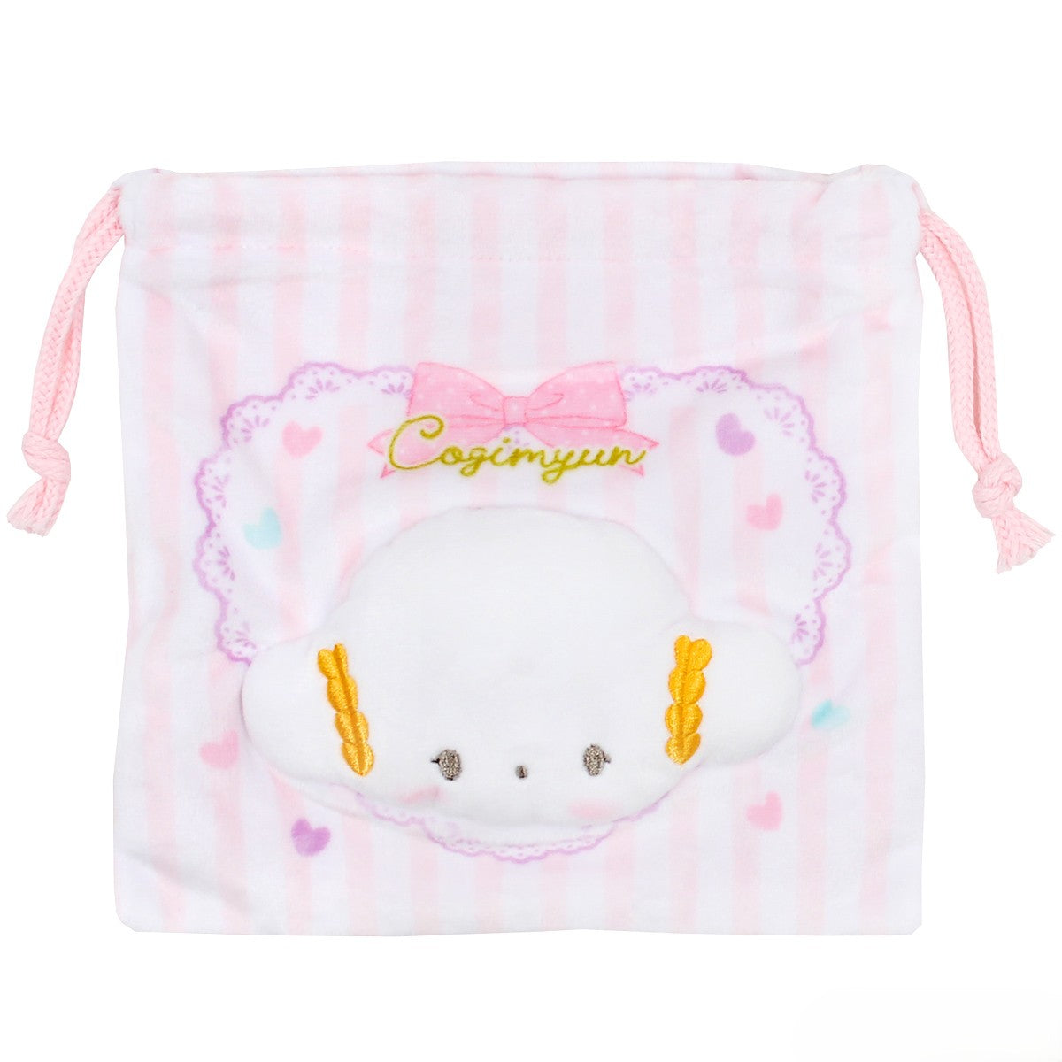 Sanrio Cogimyun Soft Blush Series Small Drawstring Pouch Bag