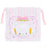 Sanrio Cogimyun Soft Blush Series Small Drawstring Pouch Bag