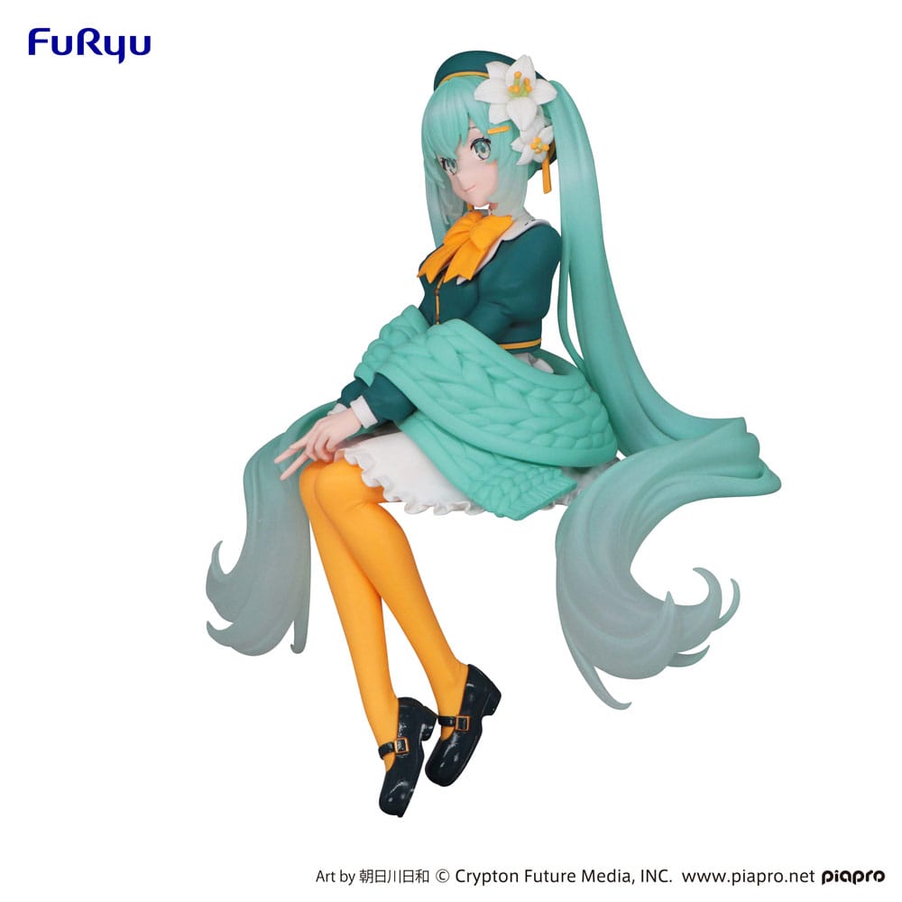 Hatsune Miku Noodle Stopper PVC Statue Flower Fairy Lily