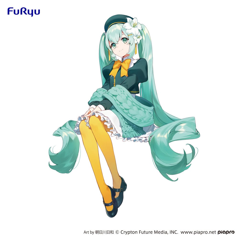 Hatsune Miku Noodle Stopper PVC Statue Flower Fairy Lily