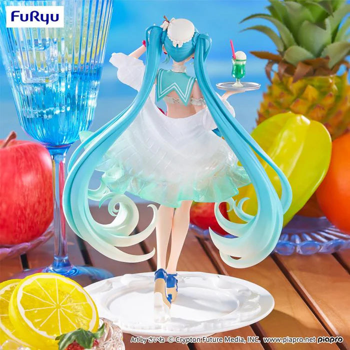 Hatsune Miku Exceed Creative PVC Statue Hatsune Miku SweetSweets Series Melon Soda Float