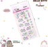 Sanrio Hello Kitty x Pusheen Puffy Sticker Sheet