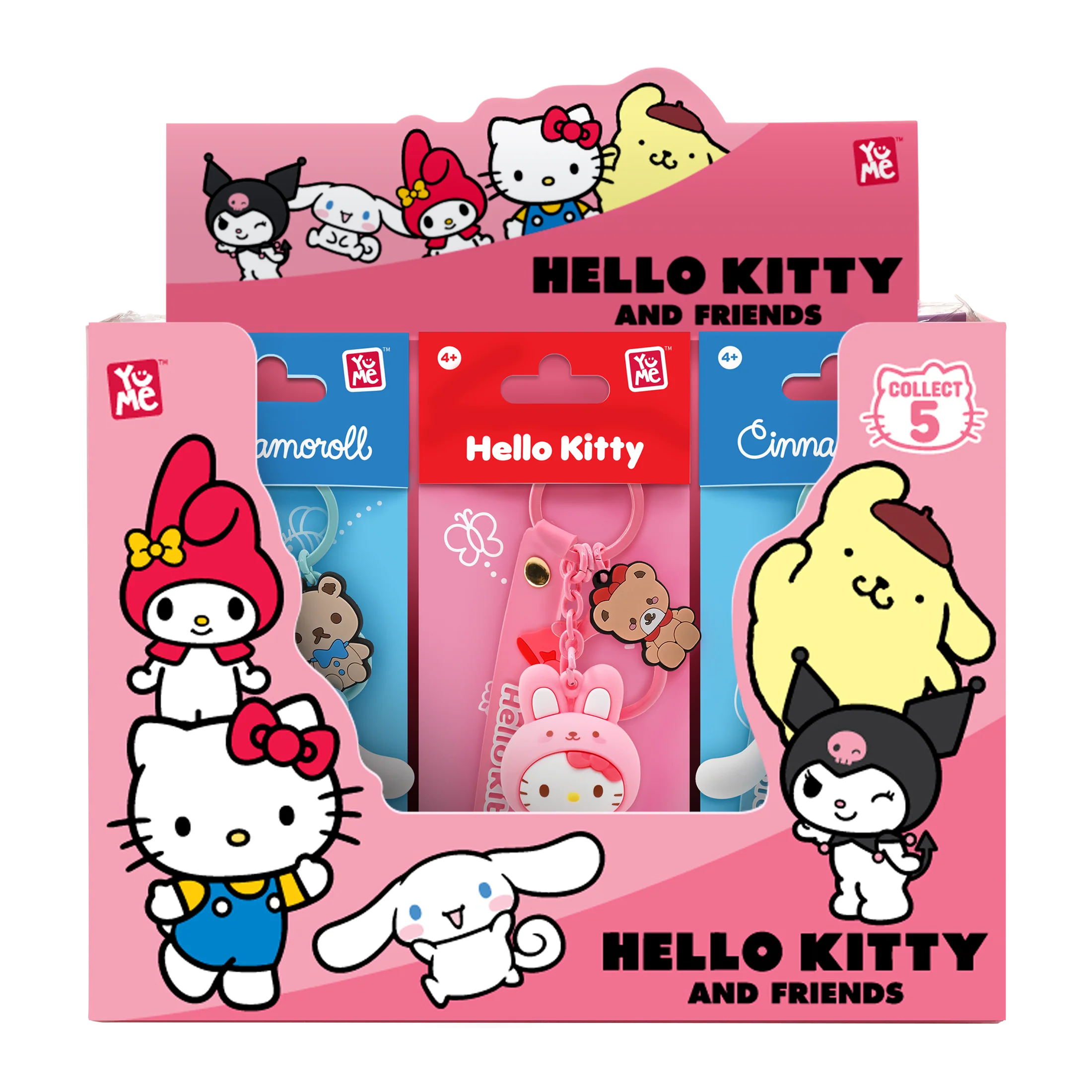 Sanrio Hello Kitty & Friends Animal Series Keychains