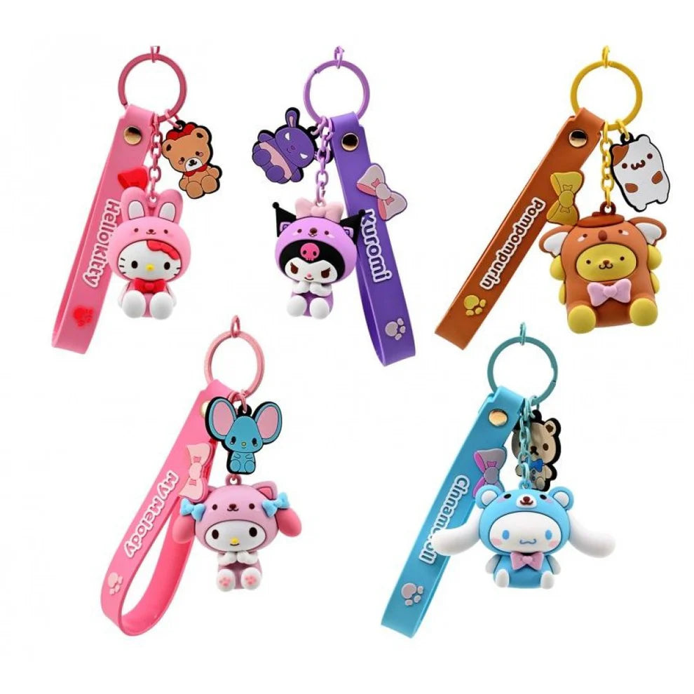 Sanrio Hello Kitty & Friends My Melody Animal Series Keychains