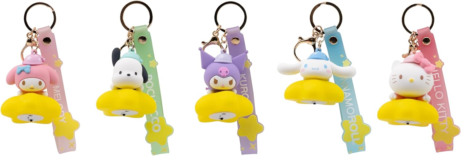 Sanrio Hello Kitty & Friends Hello Kitty Light Up Star Series Keychain