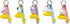 Sanrio Hello Kitty & Friends Hello Kitty Light Up Star Series Keychain