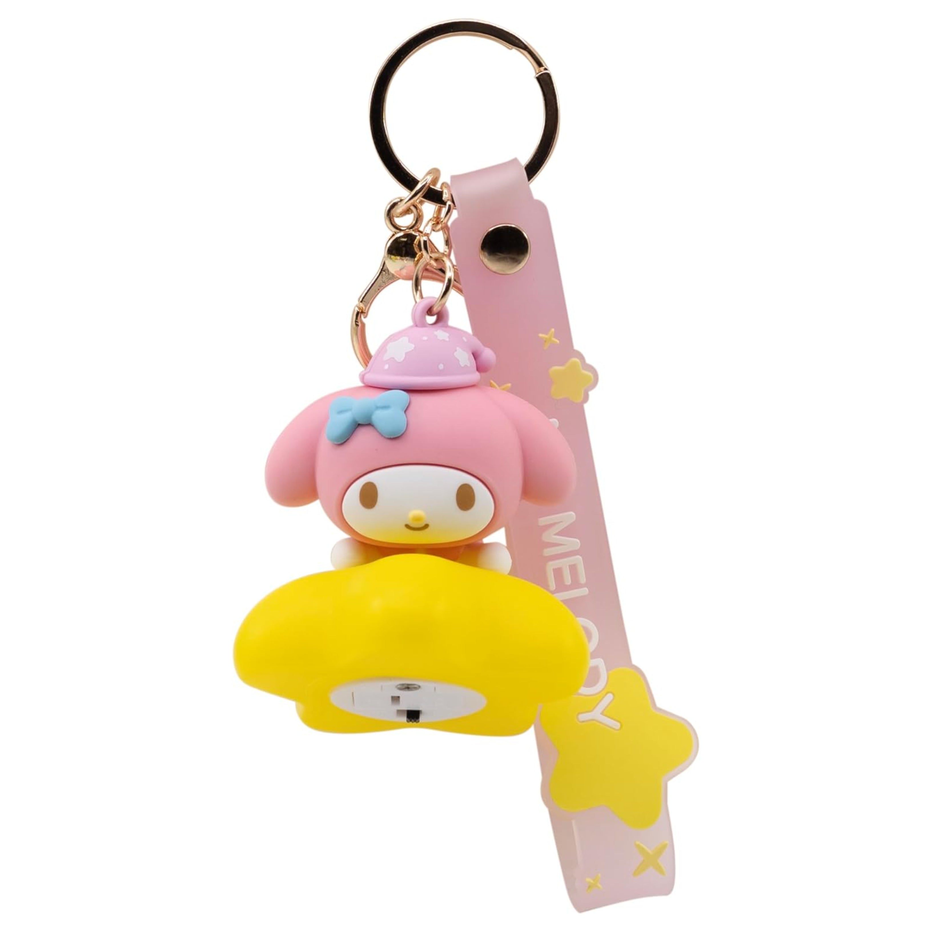 Sanrio Hello Kitty & Friends My Melody Light Up Star Series Keychain