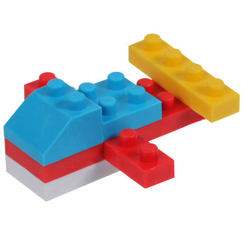 Iwako Block Vehicles Single Puzzle Eraser