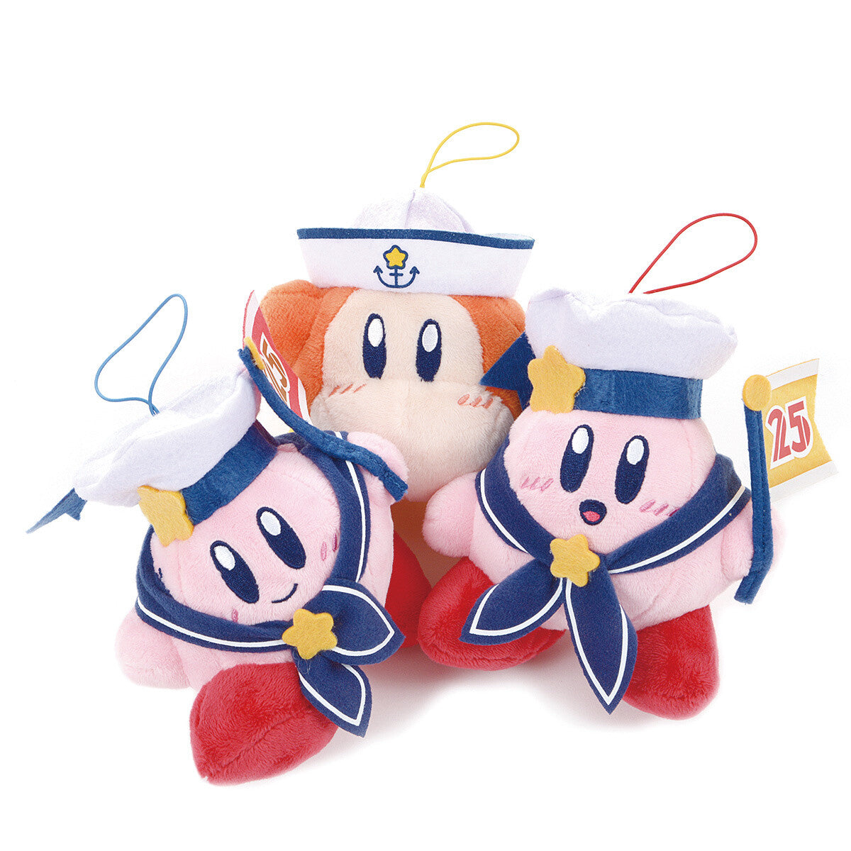 Nintendo Kirby 25th Anniversary Bon Voyage Mascot Plush