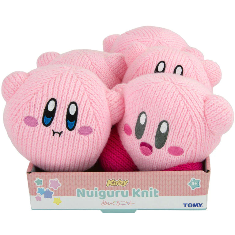 Kirby Nuiguru Knit Waving Kirby Plush